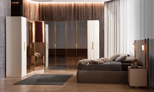 Asos Bazalı Giyinme Odası Takımı