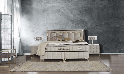 Wool Touch Yatak Baza Başlık Set