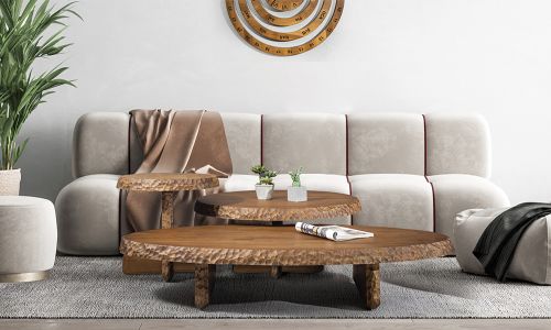 Alfa Oak Orta Sehpa Seti