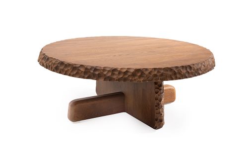Alfa Oak Orta Sehpa - Yuvarlak