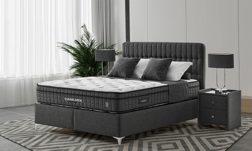 Casablanca Punto Yatak Baza Başlık Set
