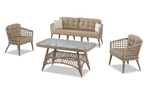 Rattan Eyfel Bahçe Koltuk Takımı