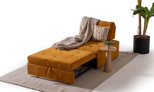 Kâfi Modüler Koltuk - Hardal