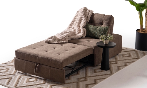 Kâfi Modüler Koltuk - Koyu Kahve