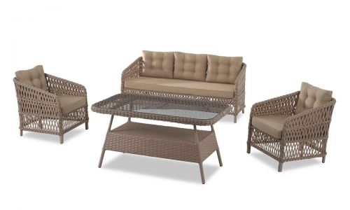  Elit Rattan Bahçe Koltuk Takımı