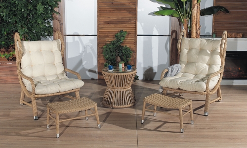 Rattan Rita Çay Seti Takımı