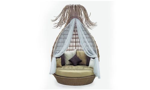 Rattan Şampanya Bahçe Mobilyası