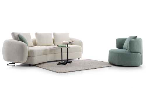 Toscana Koltuk Takımı-White 