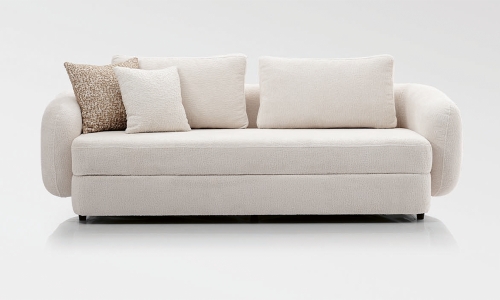 Toscana Üçlü Koltuk-White